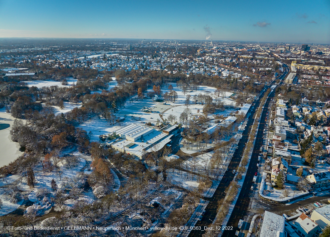 12.12.2022 -  Ostparksee mit Umgebung in Neuperlach